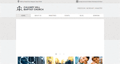 Desktop Screenshot of calvary-hill.org